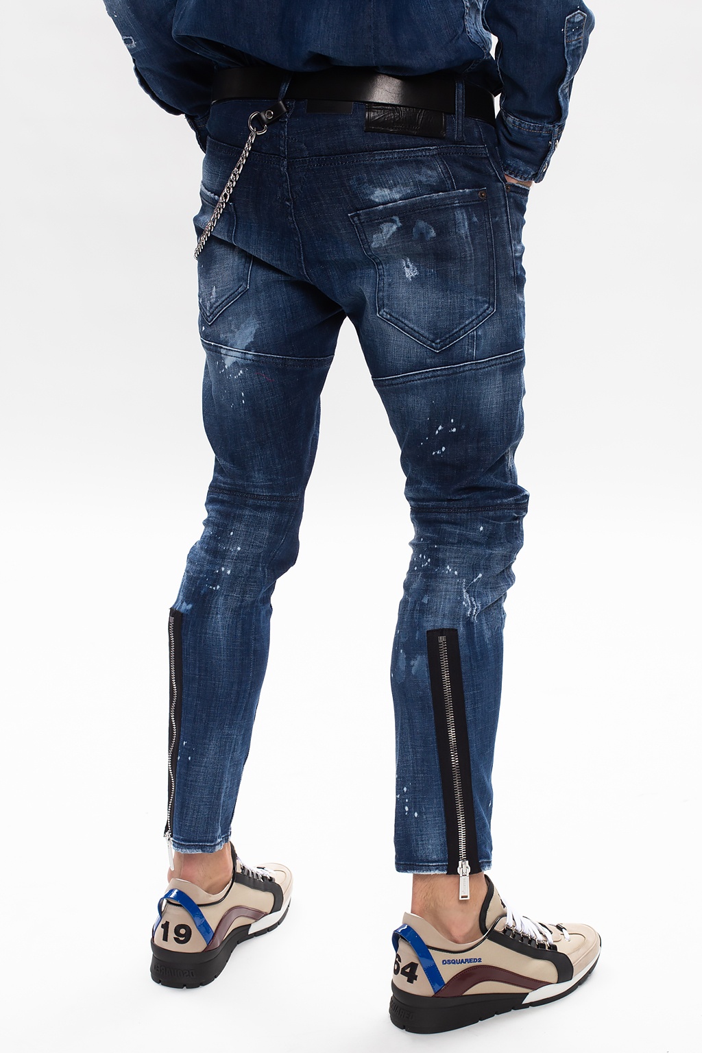 DSQUARED2 Tidy Biker Jean股上22cm